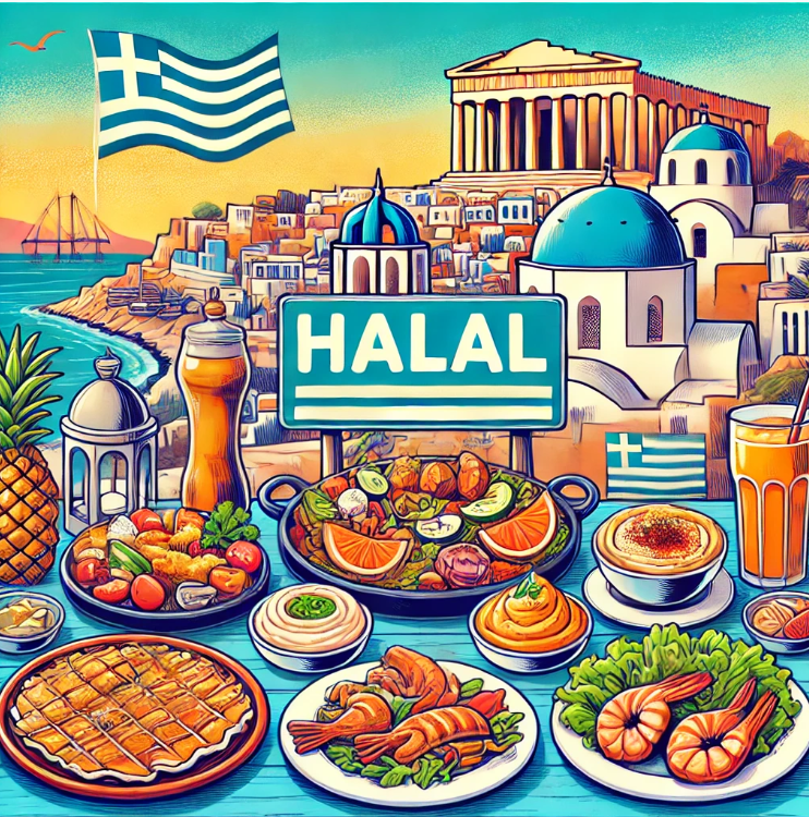 halal food greece