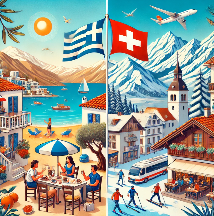 Living in Greece Vs. Switzerland